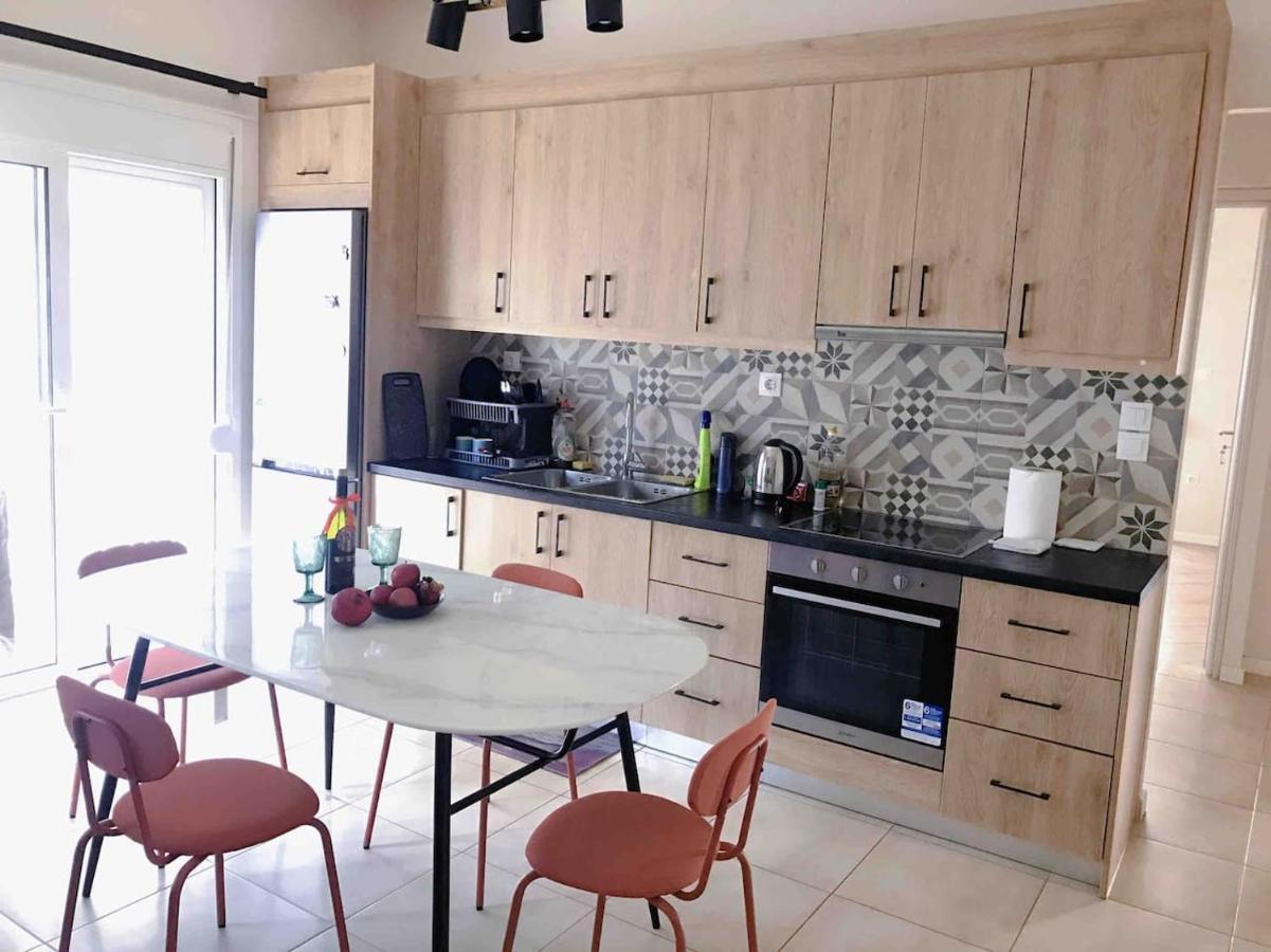 Paleo Faliro Athens Fully Equipped 2 Bedrooms 90 Sqm Big Apartment 200M To Free Beach Bagian luar foto