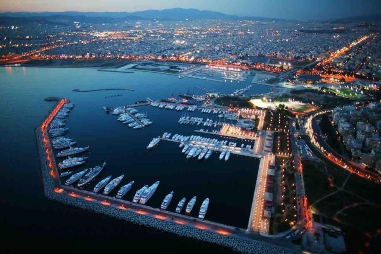 Paleo Faliro Athens Fully Equipped 2 Bedrooms 90 Sqm Big Apartment 200M To Free Beach Bagian luar foto