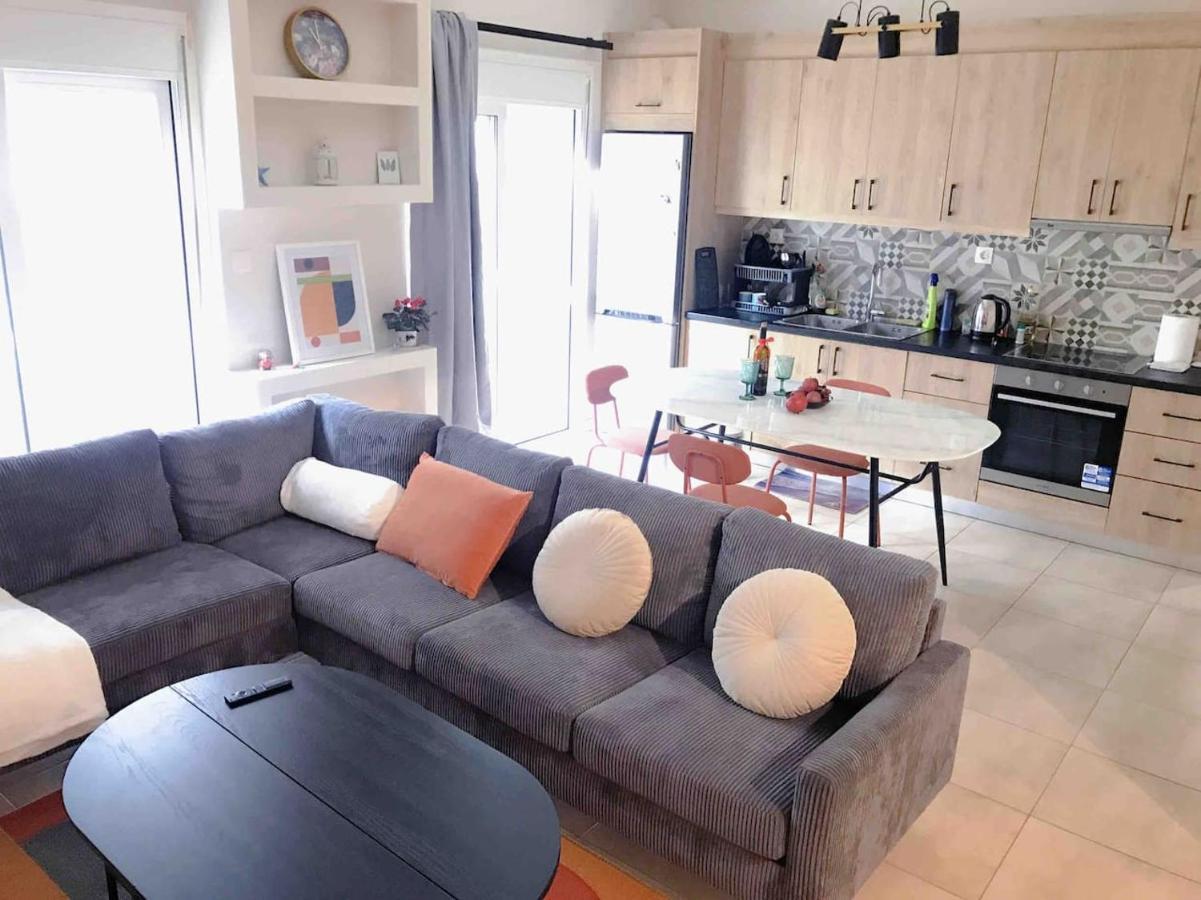 Paleo Faliro Athens Fully Equipped 2 Bedrooms 90 Sqm Big Apartment 200M To Free Beach Bagian luar foto